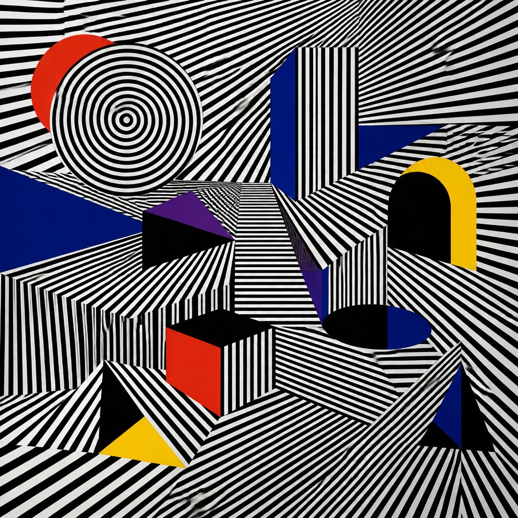 AI-generated image inspired by Kinetic Art