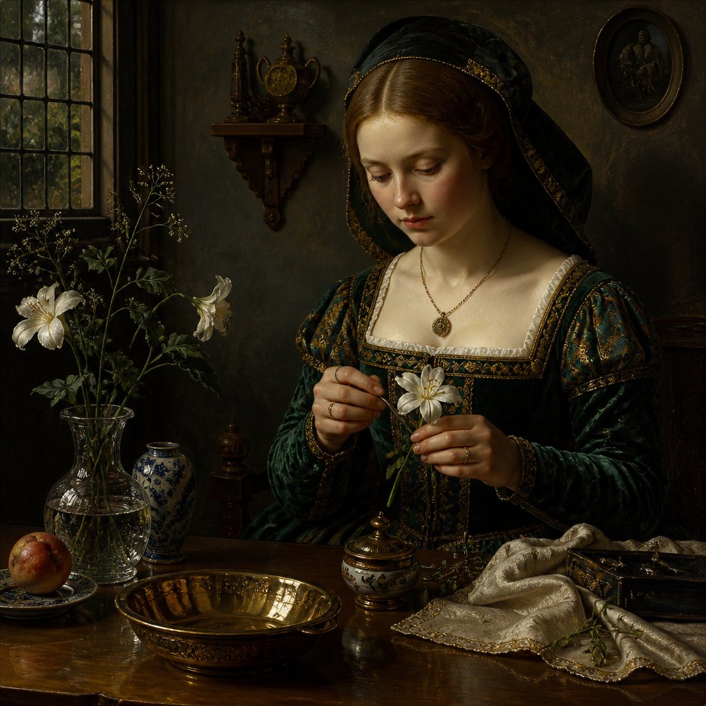 AI-generated image inspired by Northern Renaissance