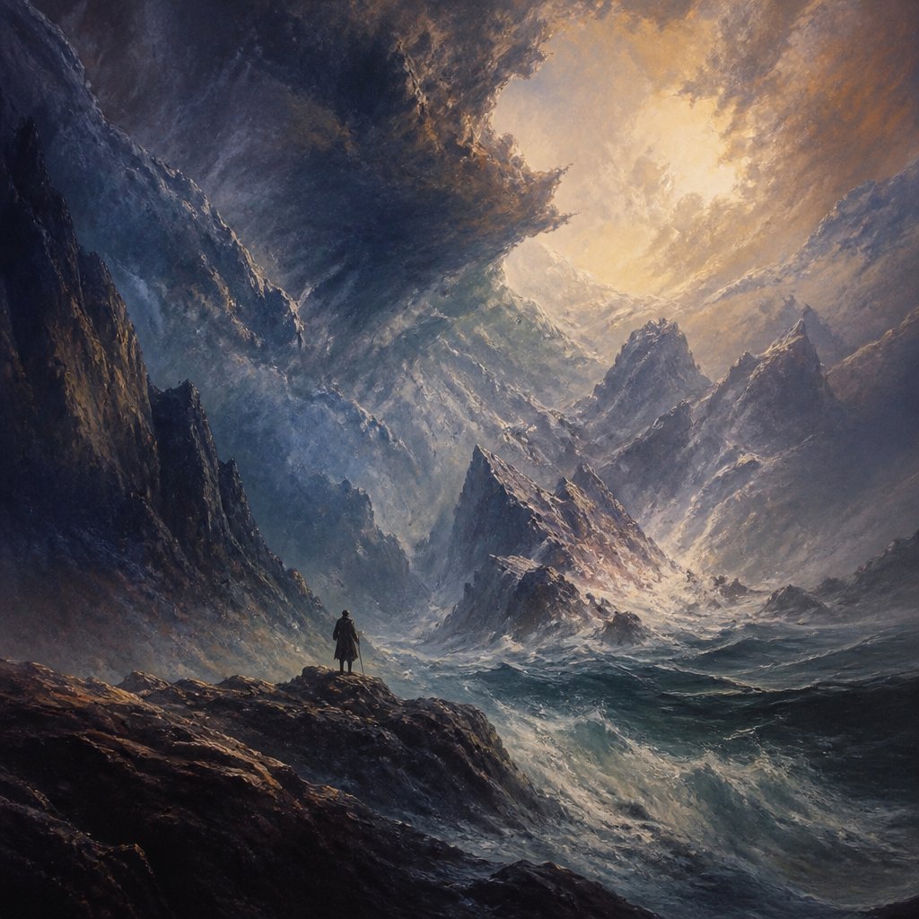 AI-generated image inspired by Romanticism