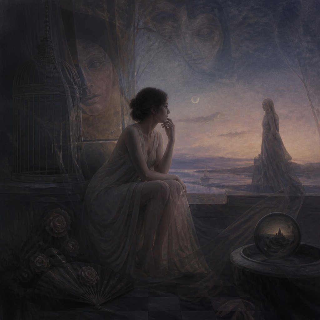 AI-generated image inspired by Symbolism