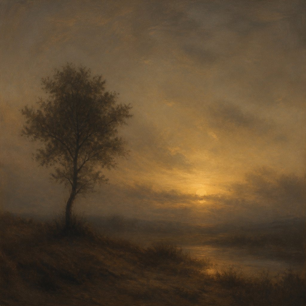 AI-generated image inspired by Tonalism
