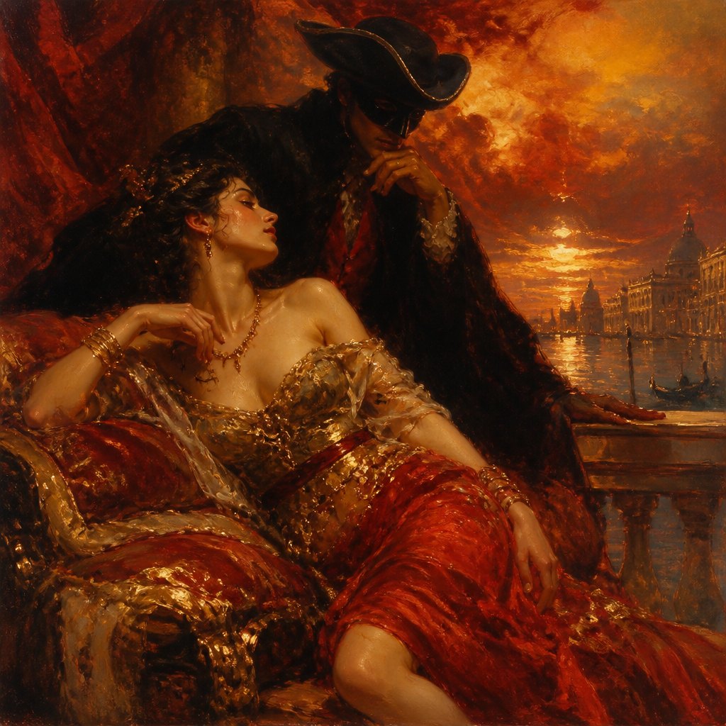 AI-generated image inspired by Venetian School
