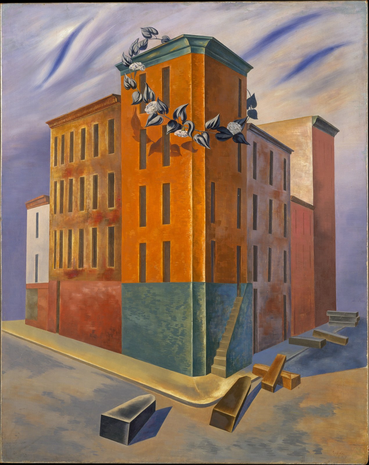 "One Third of a Nation" — Precisionism artwork